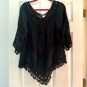 Woman’s Couture Boho Bohemian Blouse shirt XL